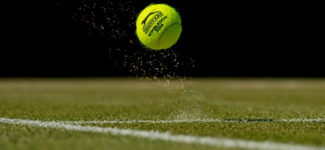 Tennis ball from Wimbledon google plus 650 x 300