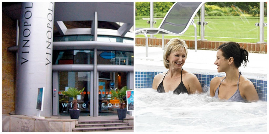 Vinopolis Champneys Collage