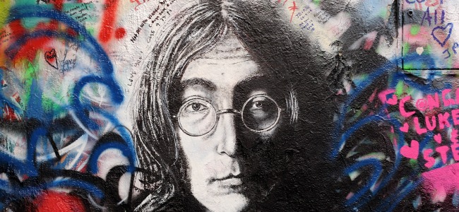 The Beatle's John Lennon - unusually, he was known as much for his art as his music