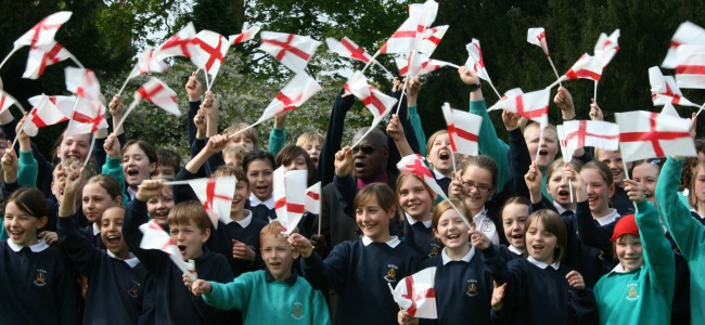 23rd April in England is the day dedicated to celebrations for St.George's Day.