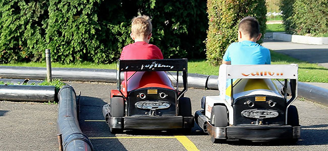 Go karting is the perfect active way to keep the kids entertained over the half term holidays.