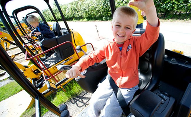 Diggerland is a great spot to entertain the kids in over the school holidays!