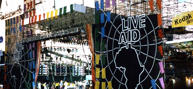 Live Aid - back to the future