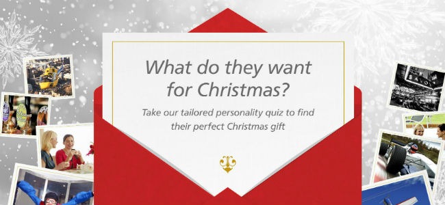 Christmas Quiz header - gift quiz