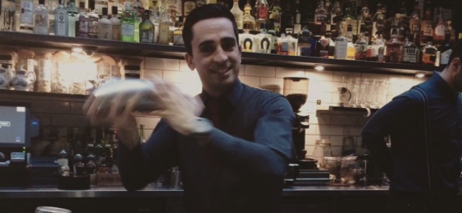 The Bar Man at Ramsay's Heddon Street Kitchen - girls day out
