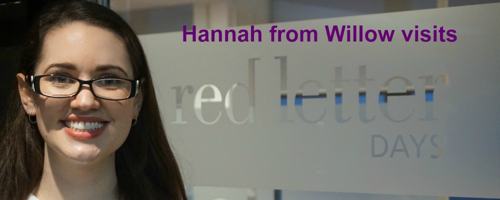 Hannah from Willow visits RLD 1000 x 400