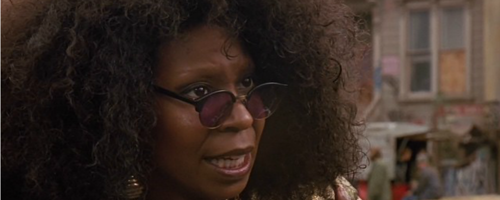 Actors Whoopi Goldberg starring in the film that saw her nominated for best actress oscar nomatinaions.