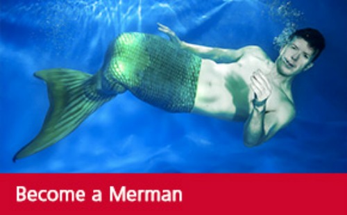 New experiences - Become a Merman